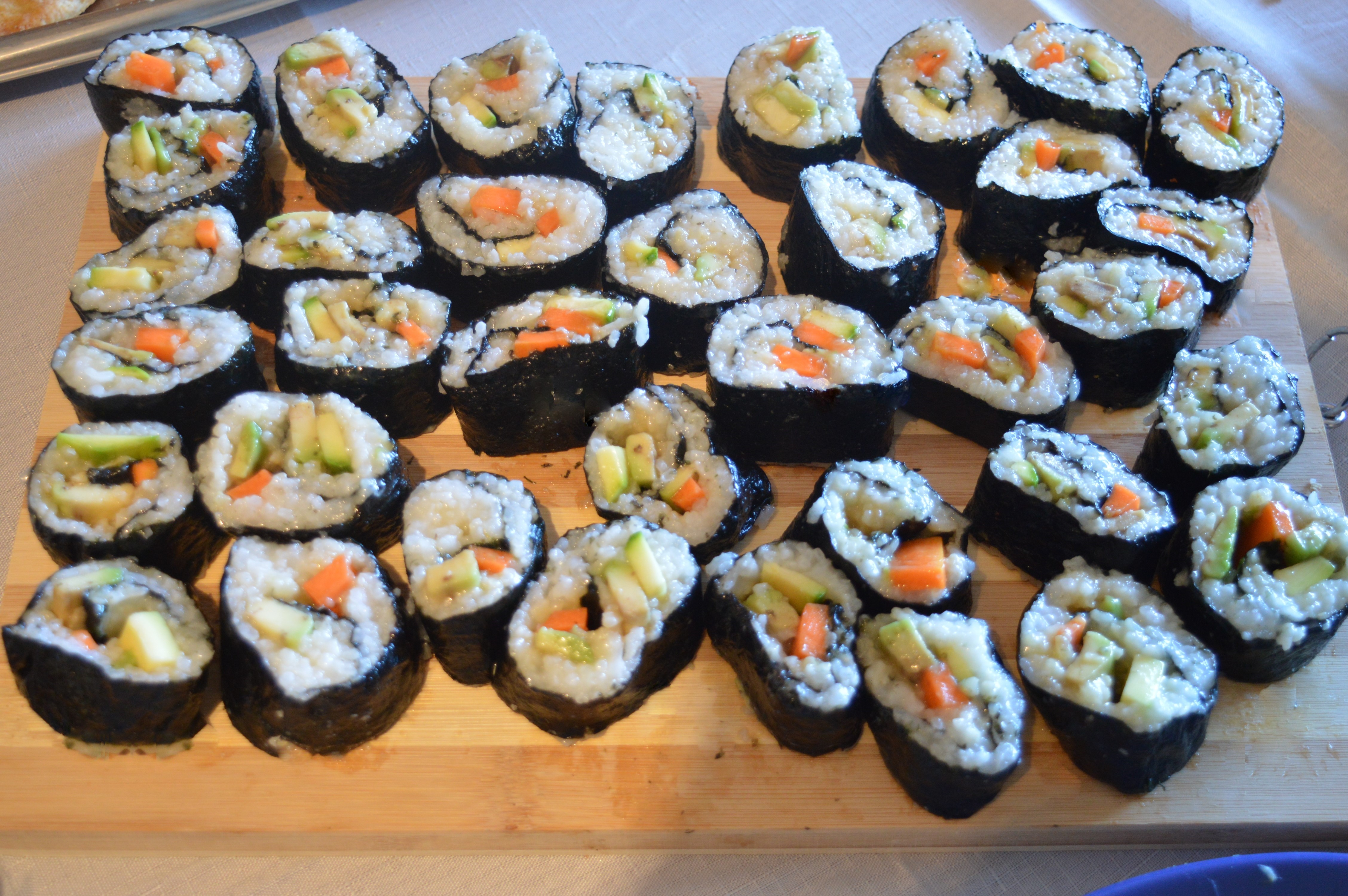 ricetta sushi vegano