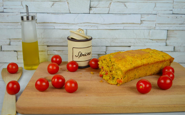 plumcake pomodorini e olive